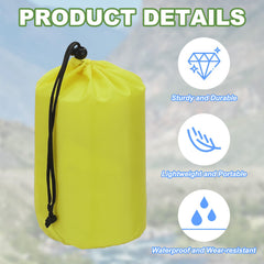 PATIKIL Stuff Sack round-bottom design provides stable loading