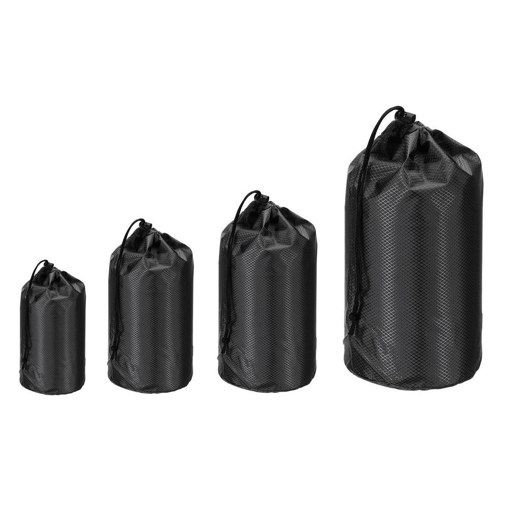 PATIKIL Stuff Sack small open drawstring for quick access during camping.