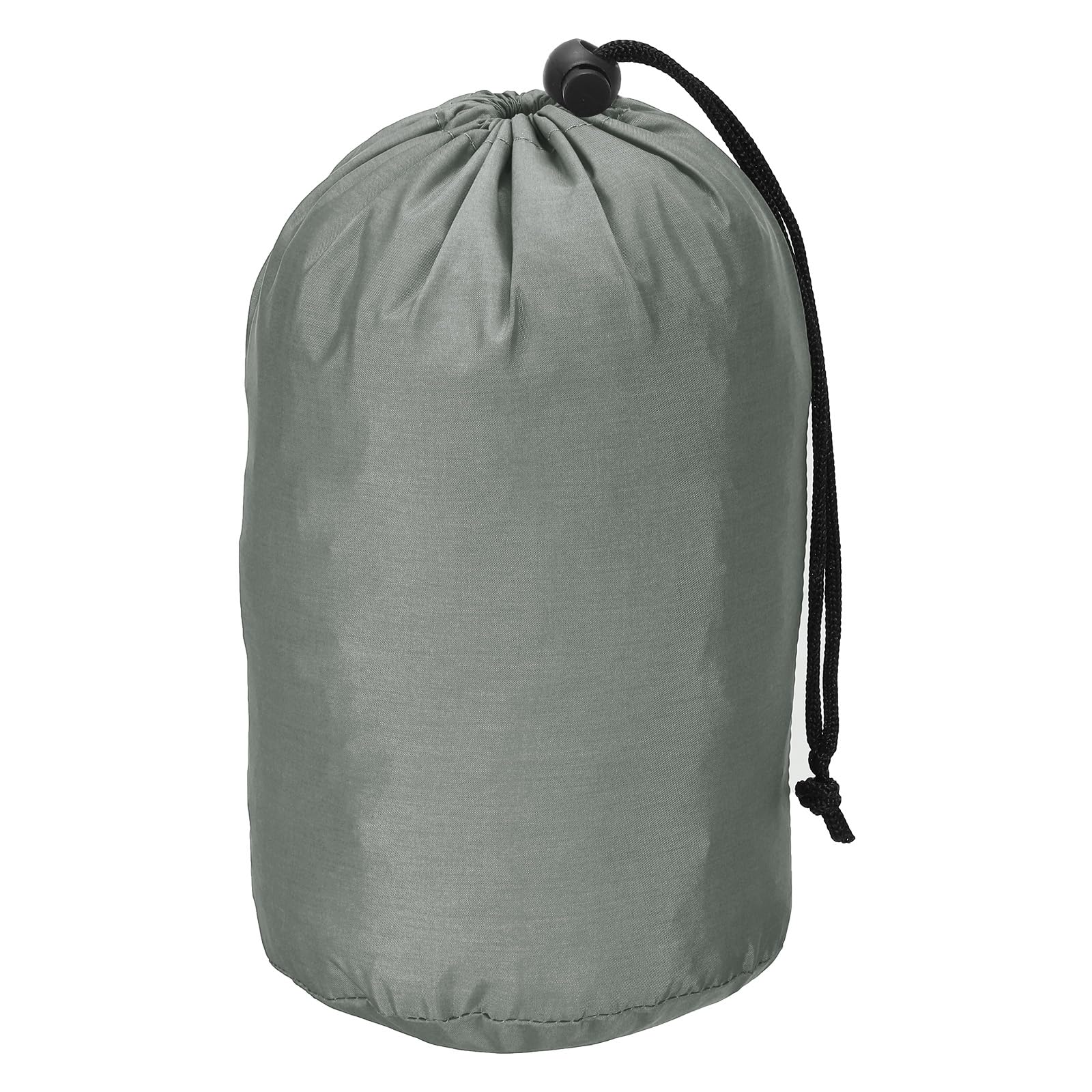 PATIKIL Stuff Sack in gray with waterproof nylon protects gear.
