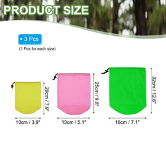 PATIKIL Stuff Sack shows waterproof nylon construction to protect contents outdoors