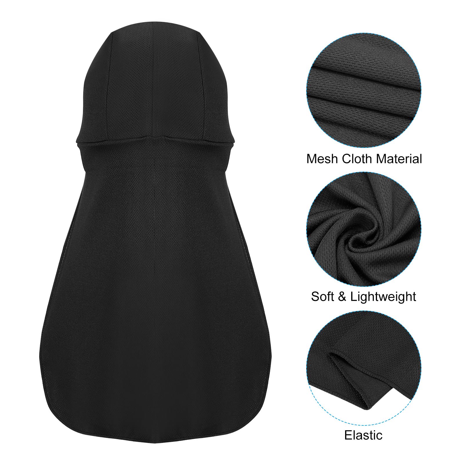 PATIKIL sun shade elastic-fit design for secure all-day wear