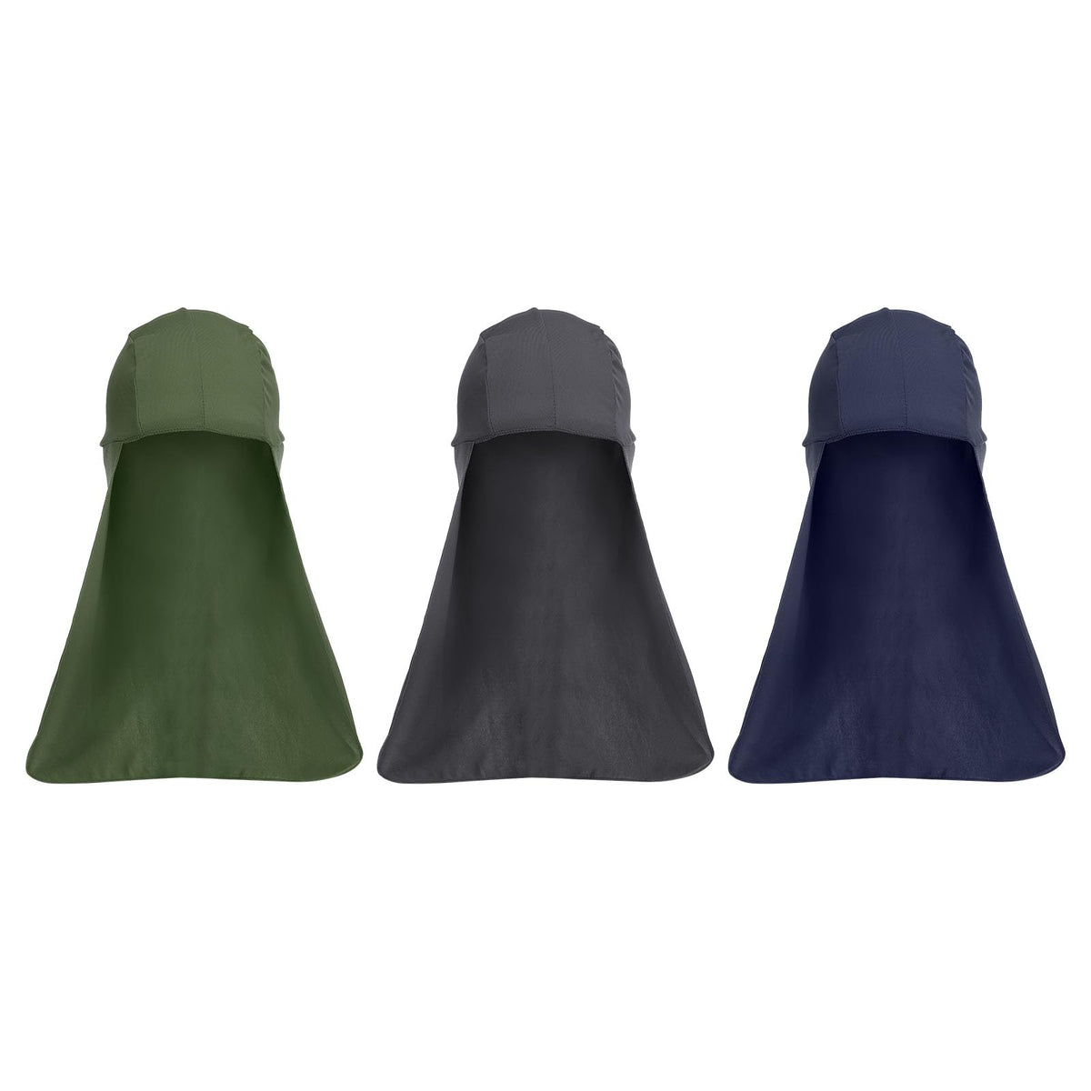 PATIKIL Sun Shade Hat Army Green side view