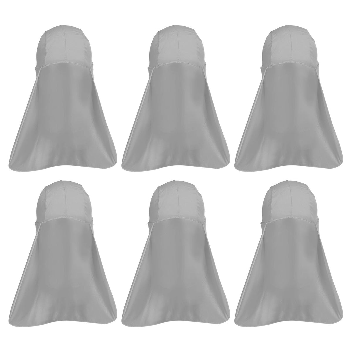 PATIKIL sun shade hat gray front view; lightweight, breathable protection for outdoor sessions.