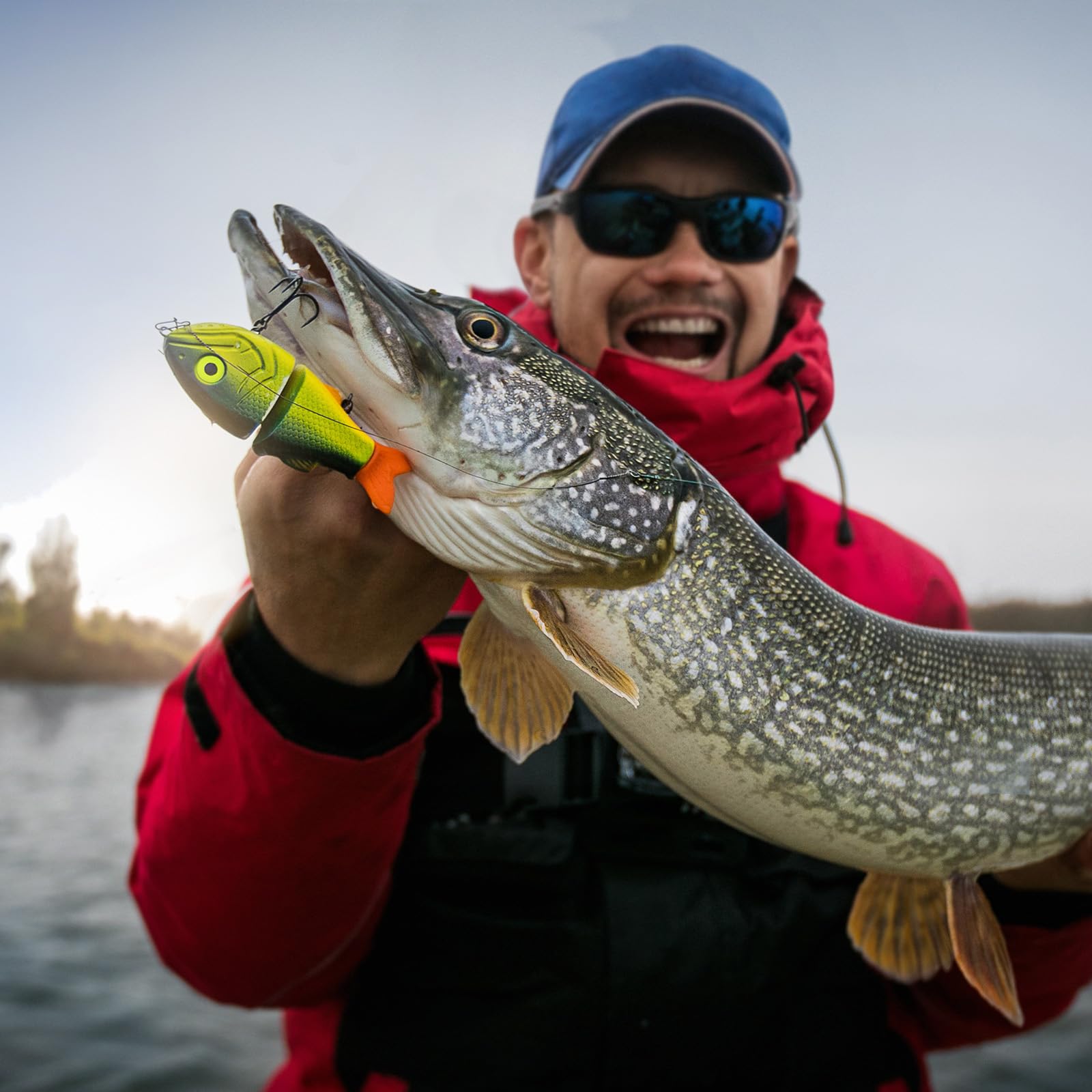 PATIKIL surface drip coating helps smooth adhesion on lures.