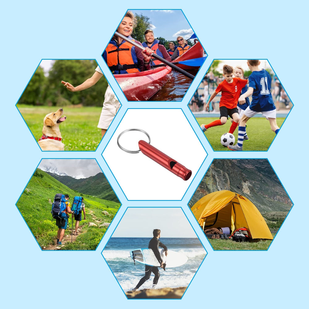 PATIKIL survival whistle in outdoor gear for camping and hiking