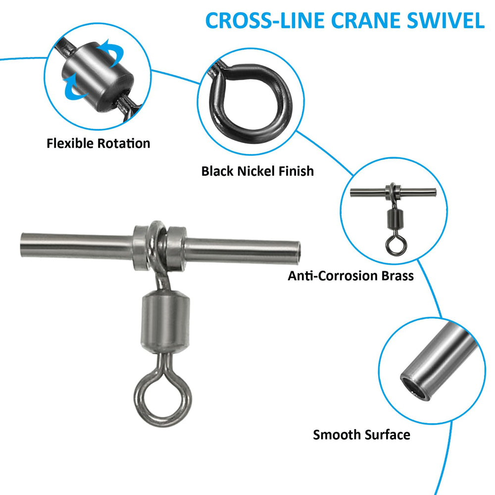 PATIKIL T-shaped swivel enhances load-bearing capacity and stability.