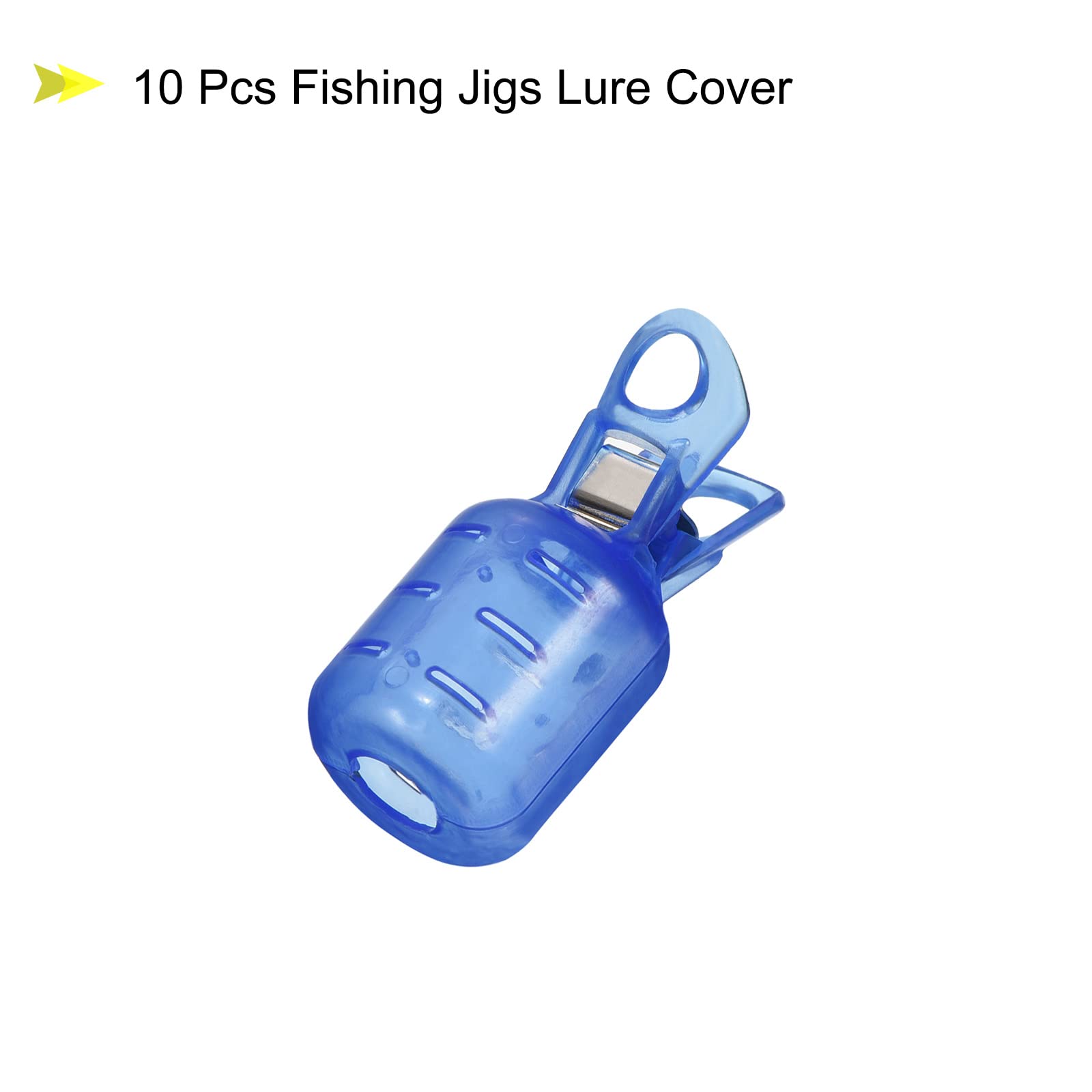 PATIKIL tackle box organization with protectors prevents lure tangling.