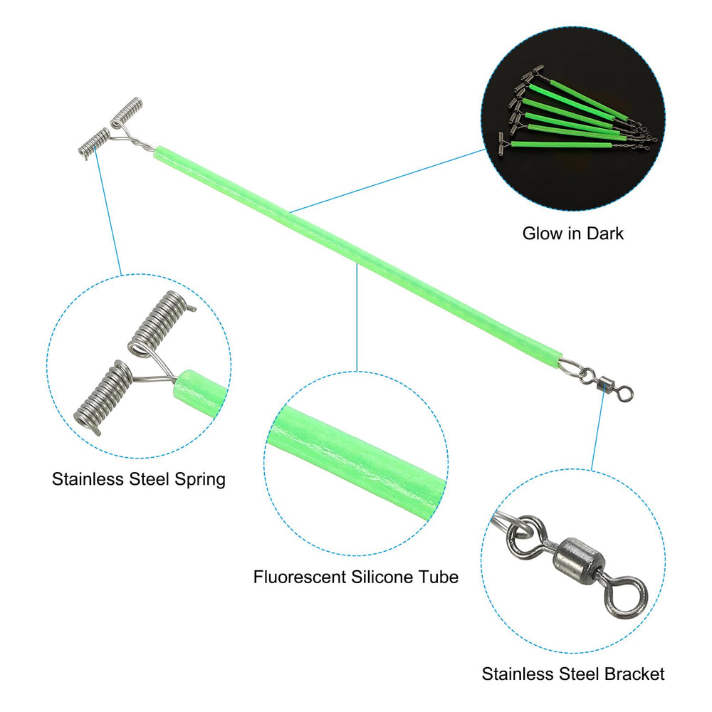 PATIKIL three-way arm keeps hooks away from line