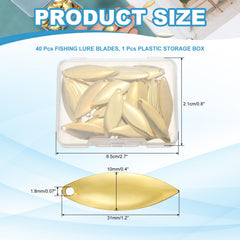 PATIKIL transparent storage box keeps blades organized and protected.