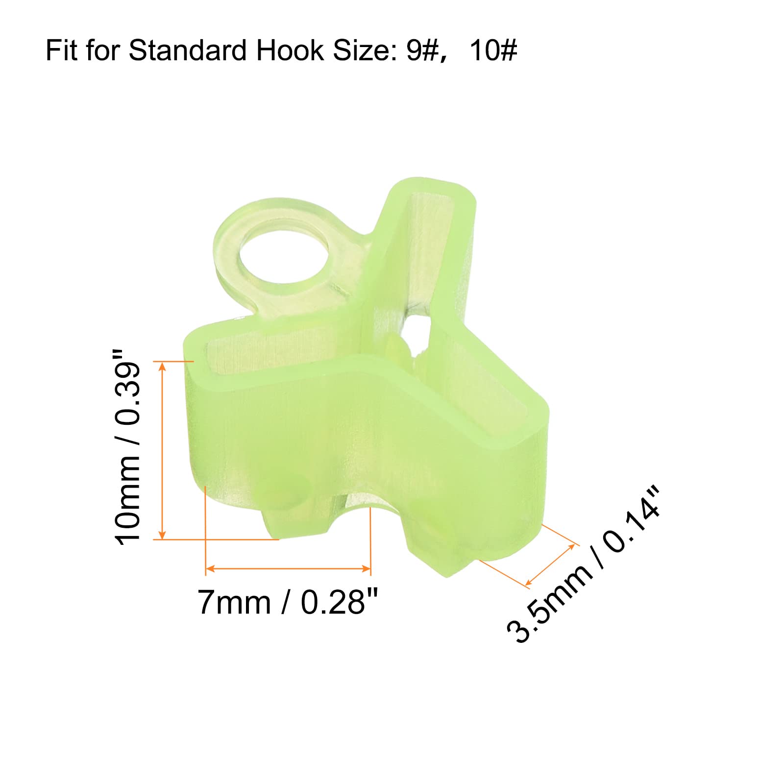 PATIKIL treble hook cover with durable plastic for long-lasting use.