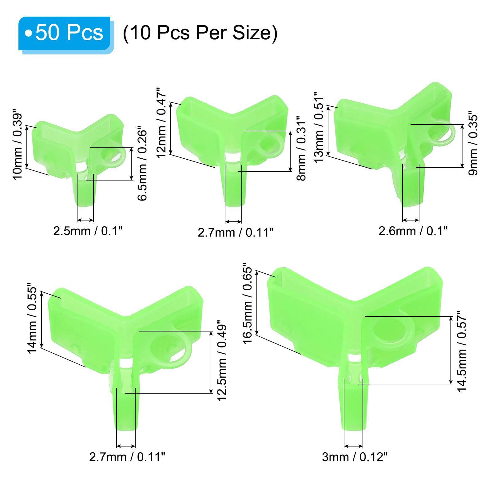 PATIKIL treble hook covers with slot design secure hooks during transport.