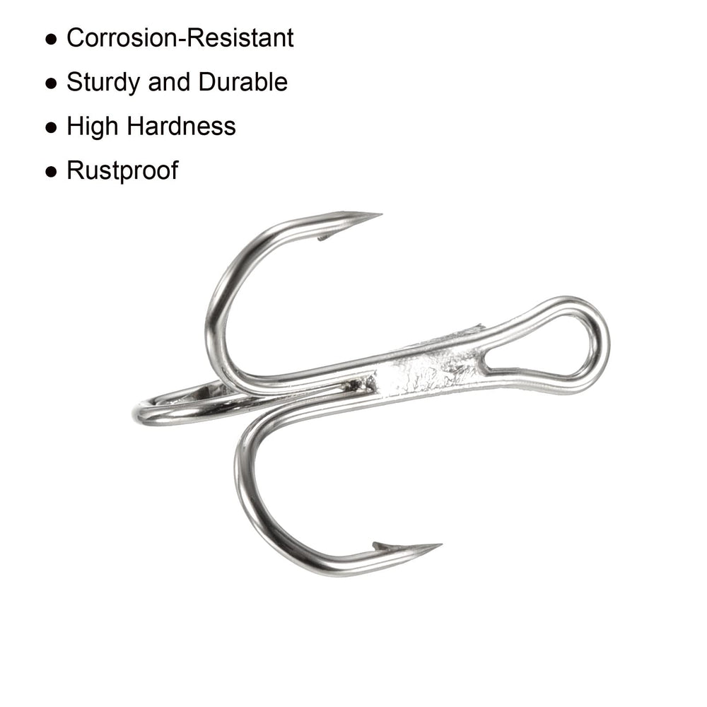 PATIKIL treble hooks kit for saltwater and freshwater adventures.