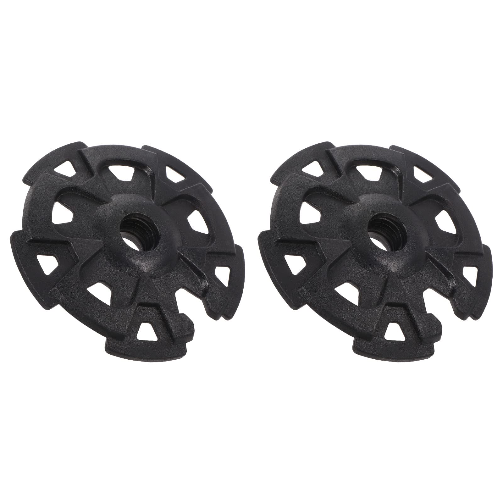PATIKIL trekking pole basket in black, 90mm, increases stability on soft snow