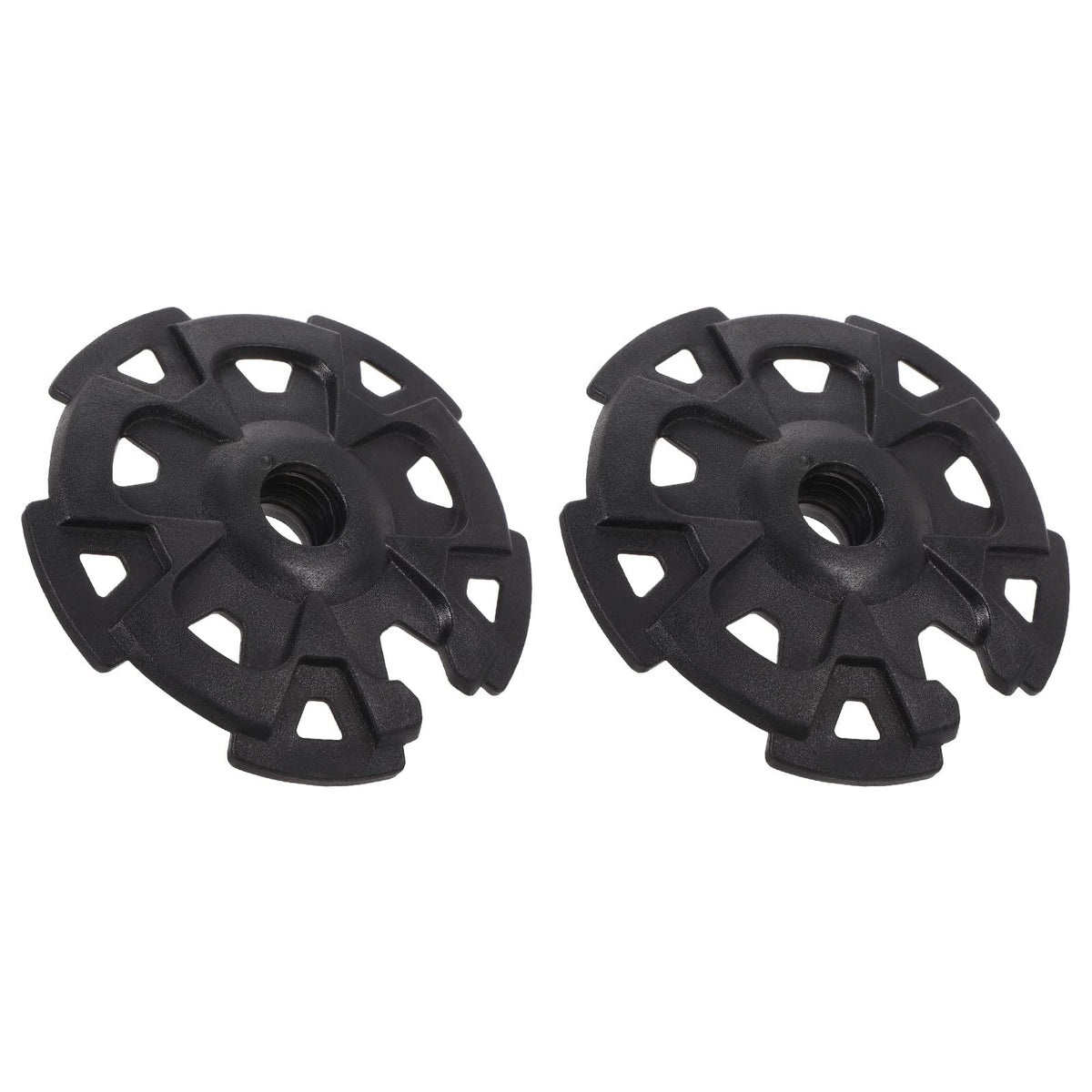 PATIKIL trekking pole basket in black, 90mm, increases stability on soft snow