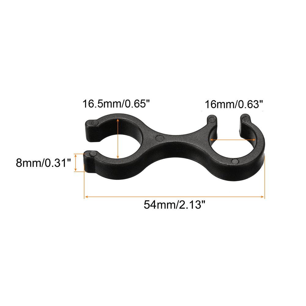 PATIKIL trekking pole clips in use, secure grip and easy buckling on the trail