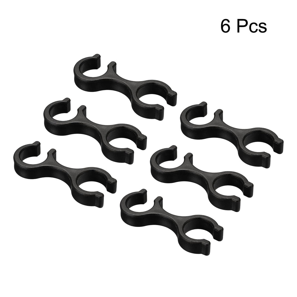 PATIKIL trekking pole clips closeup, durable plastic built for rugged outdoor use