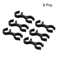 PATIKIL trekking pole clips closeup, durable plastic built for rugged outdoor use