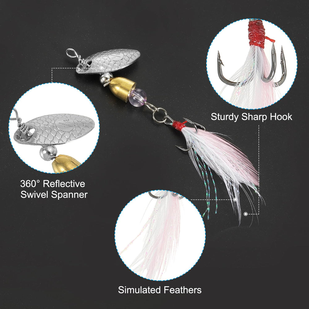 PATIKIL trout lure 55 mm length for accurate casting
