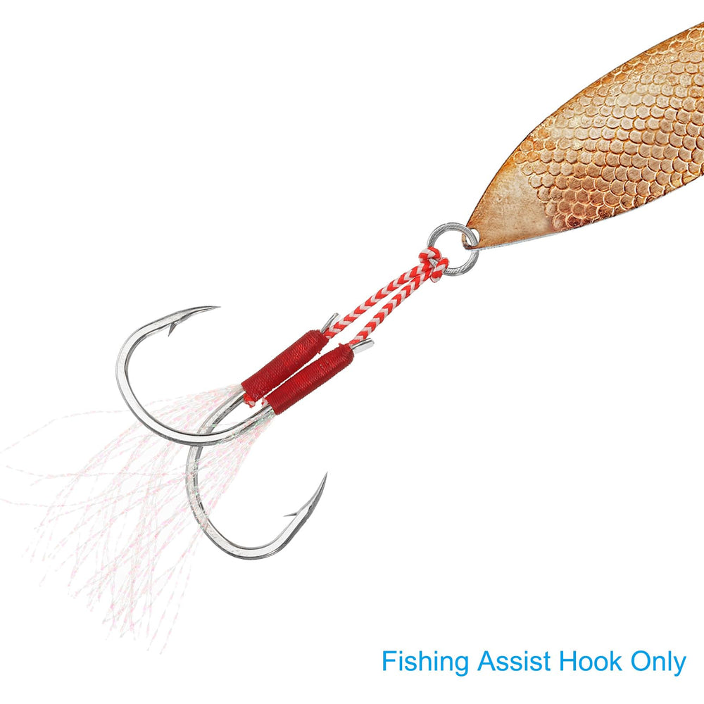 PATIKIL two-hook design boosts chances of landing larger species