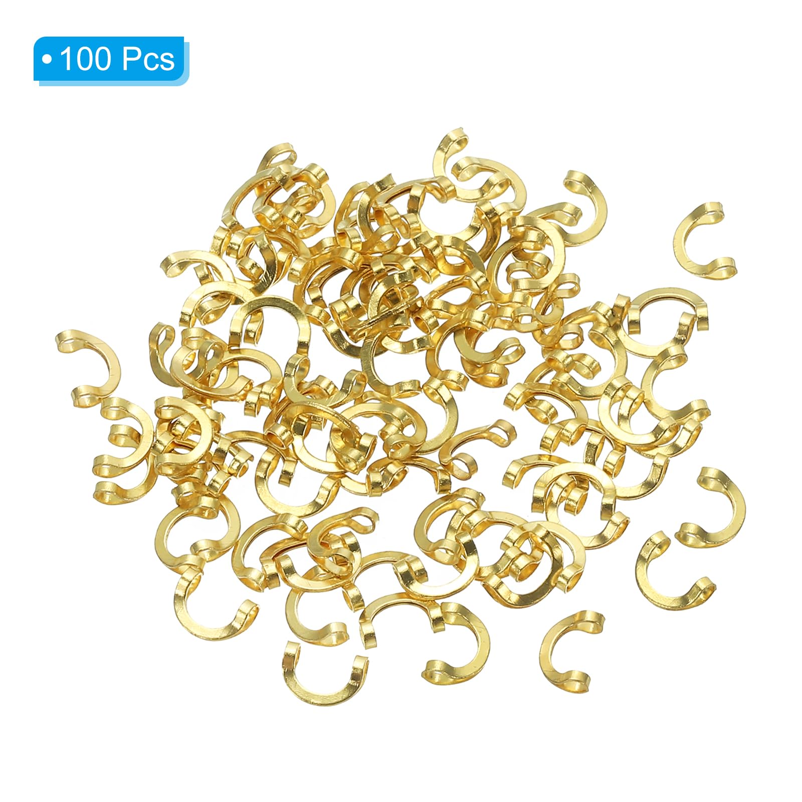 U shaped clevis secures line to lure for easy swaps.