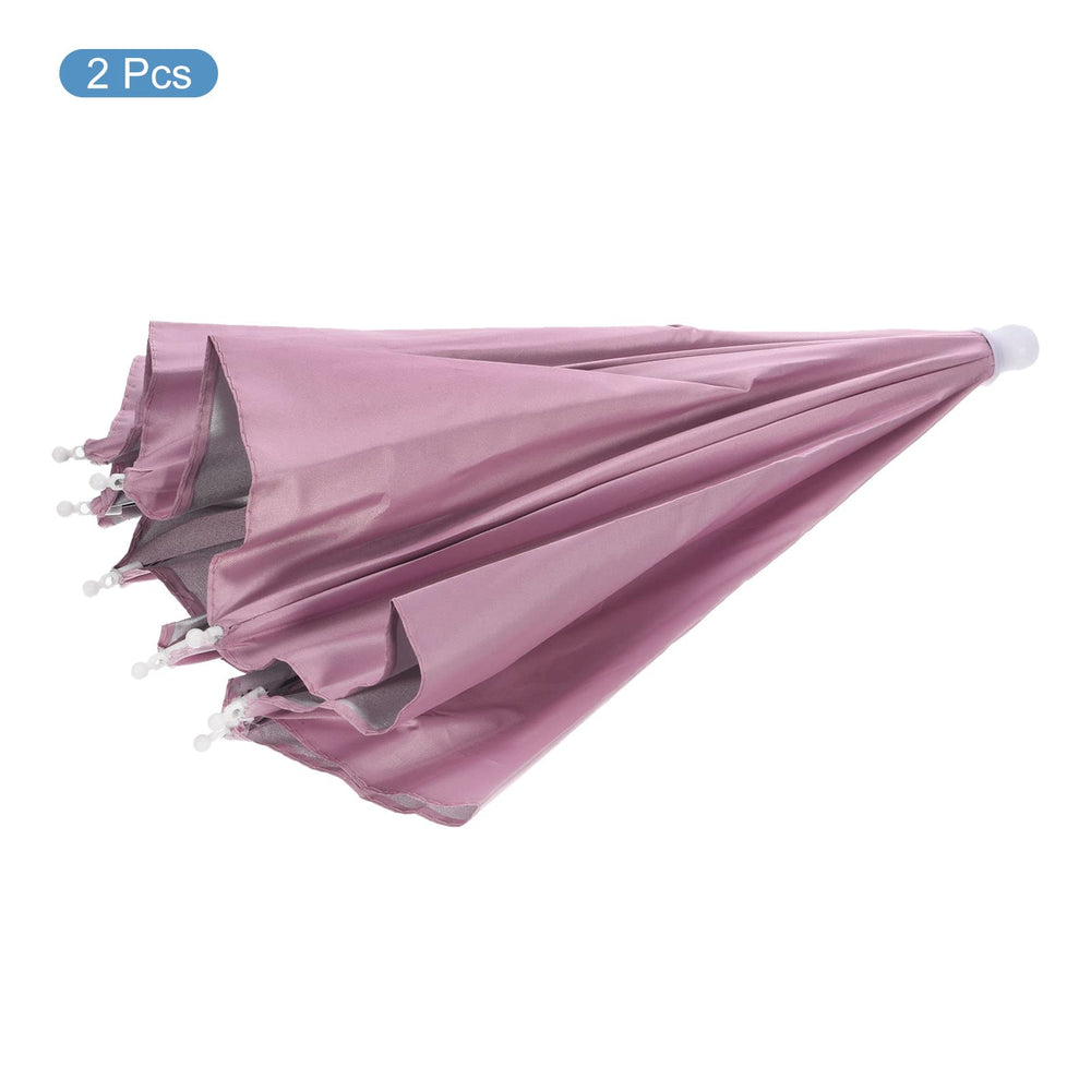 PATIKIL umbrella hat pink provides sun protection during outdoor activities