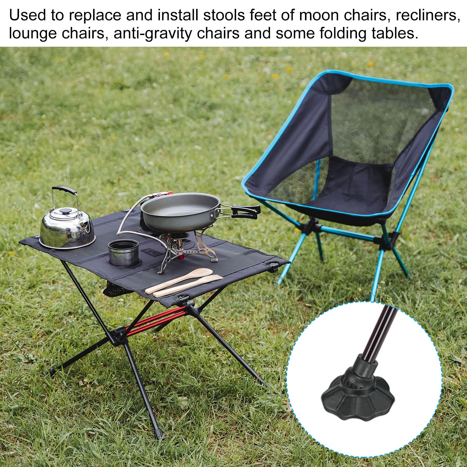 PATIKIL fits 15mm legs for versatile chair stabilization