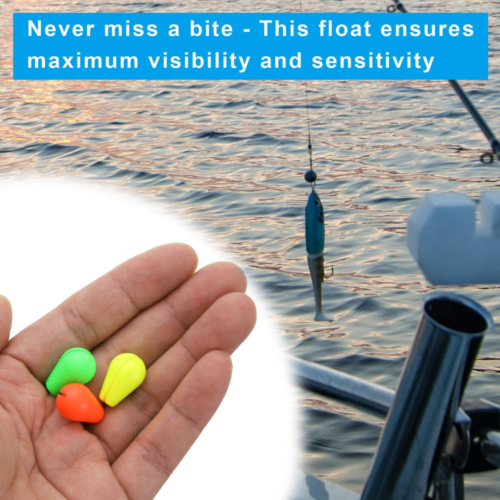 PATIKIL water-depth indicator float helps position bait accurately.