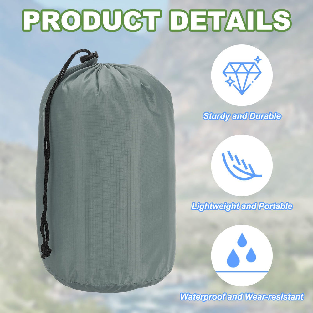 PATIKIL Sack made from waterproof nylon material for outdoor protection.