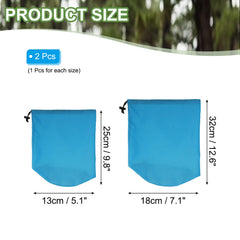 PATIKIL waterproof stuff sack blue drawstring keeps gear dry