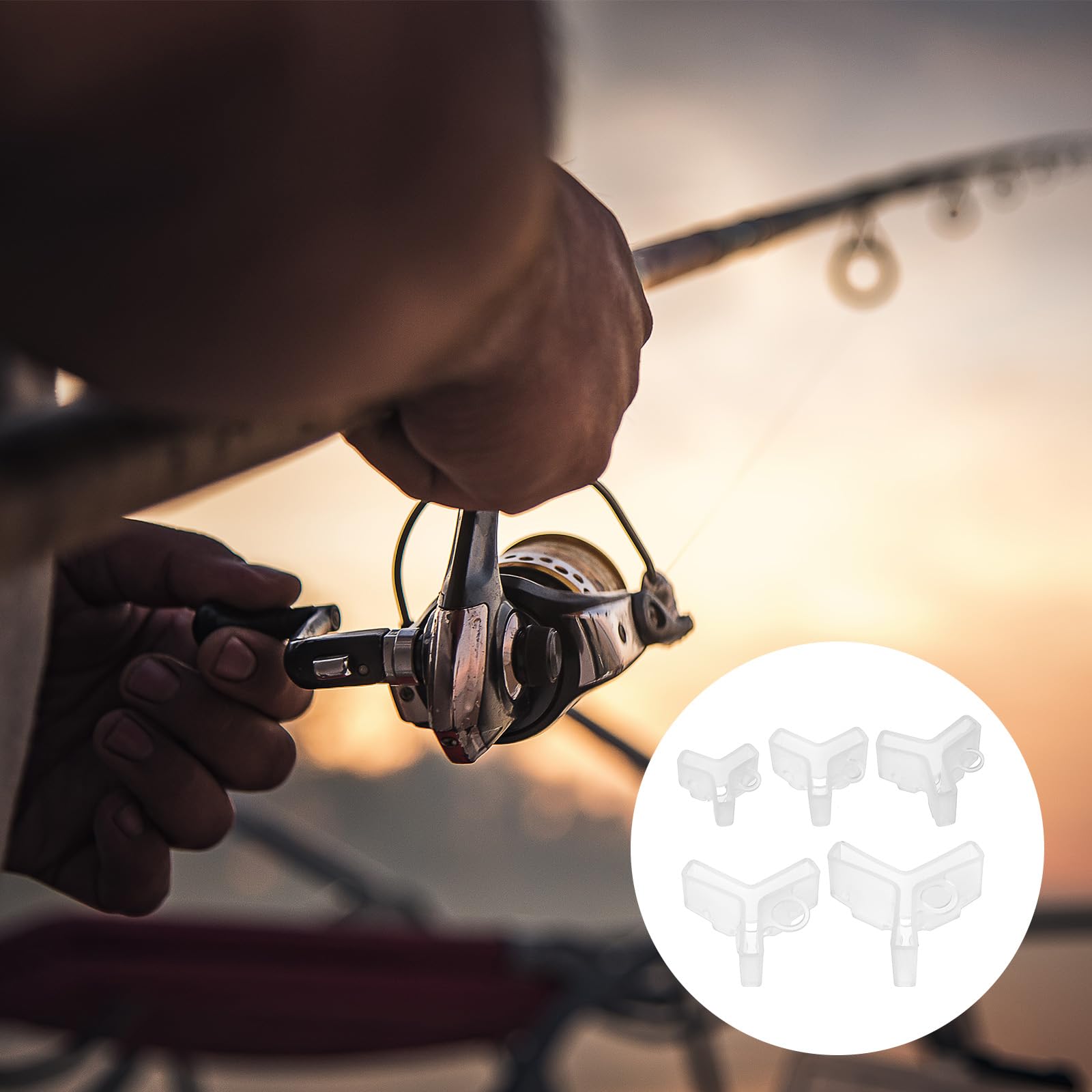 PATIKIL white covers are lightweight waterproof for portable tackle storage.