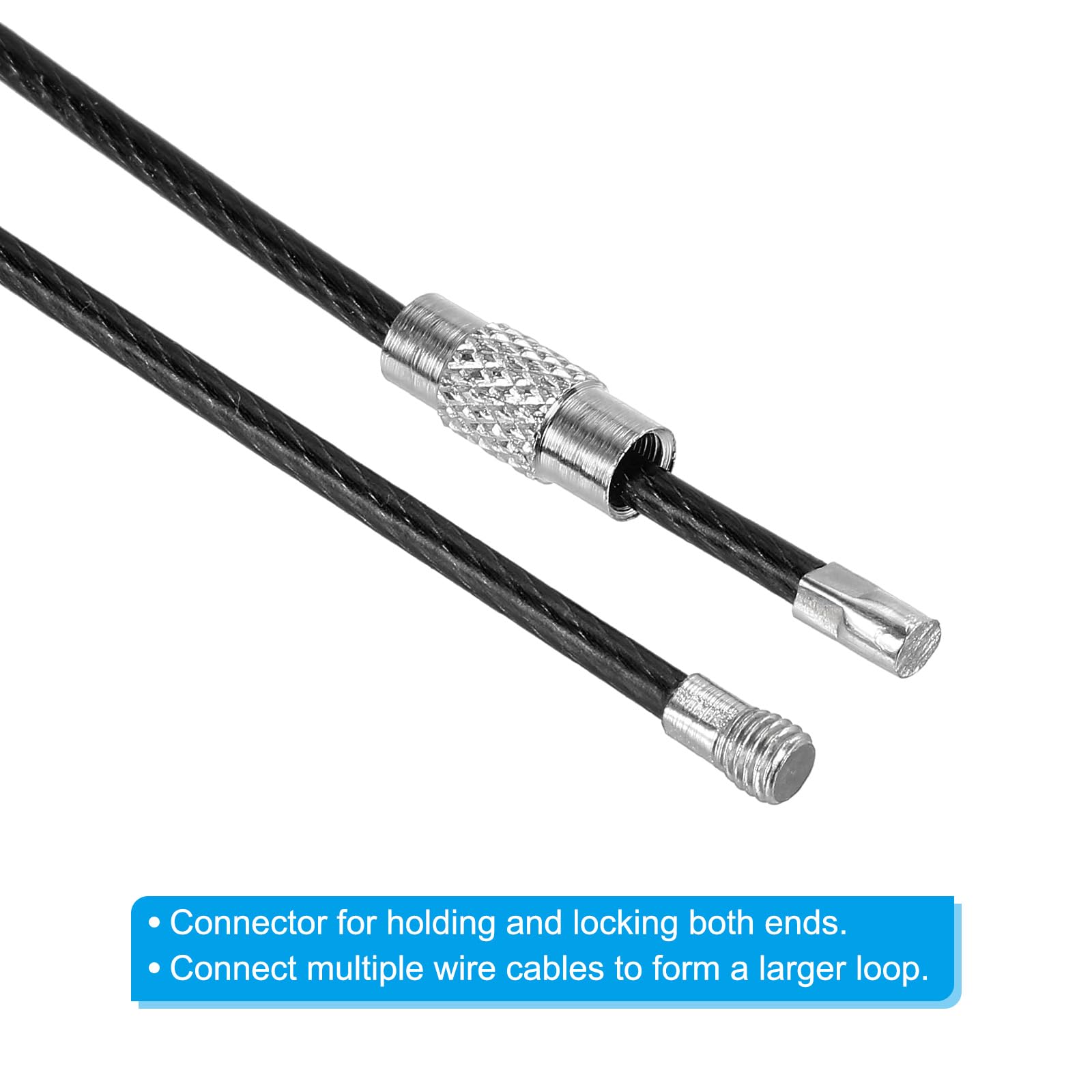 PATIKIL stainless-steel 2mm cable offers durable performance and smooth operation