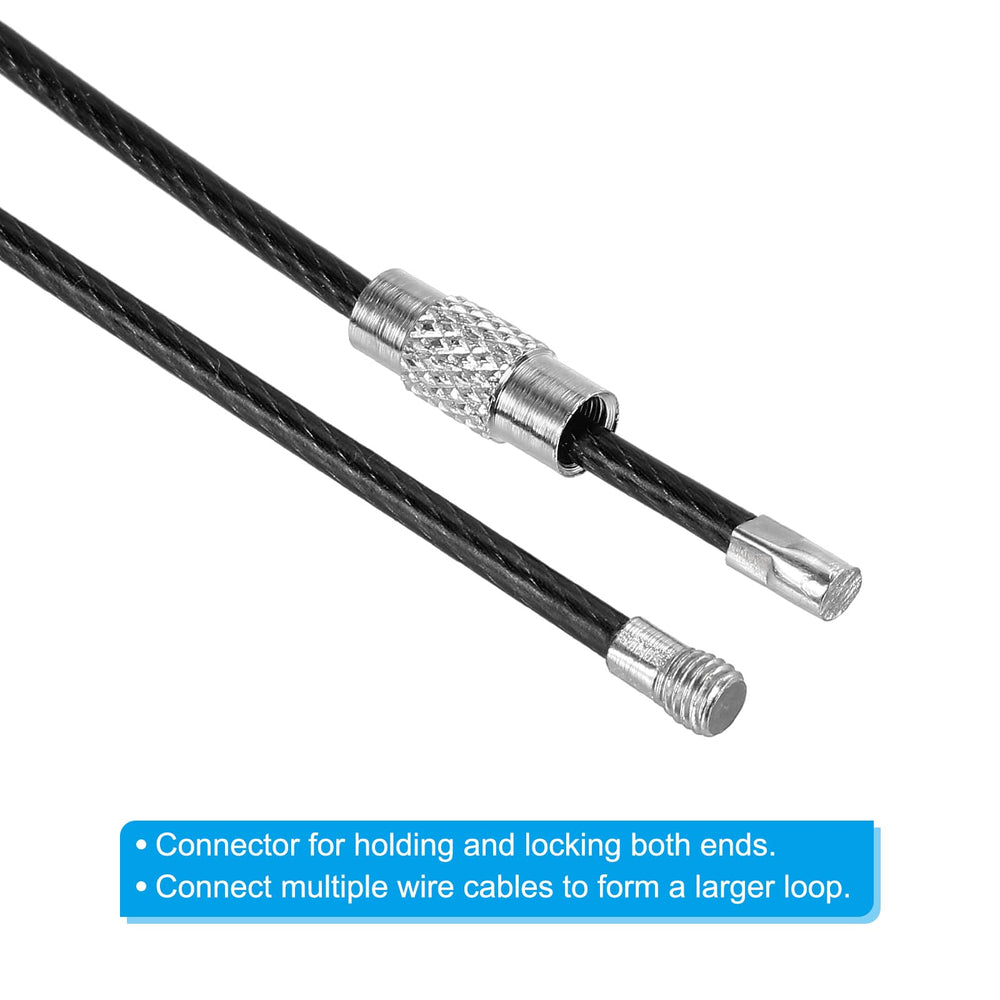 PATIKIL stainless-steel 2mm cable offers durable performance and smooth operation