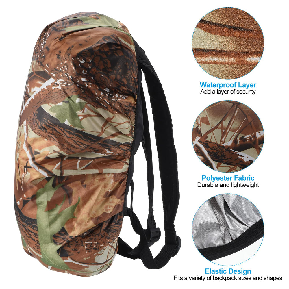 PATIKIL XL rain cover folded in pack ready for travel
