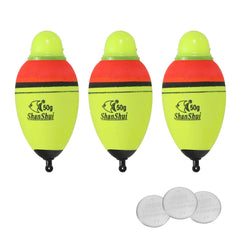 PATIKIL 1.8oz lighted fishing slip bobbers 3 pack front view