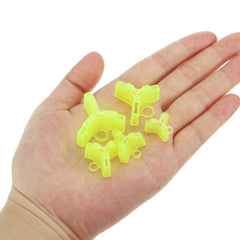 PATIKIL Yellow Treble Hook Covers 3# size