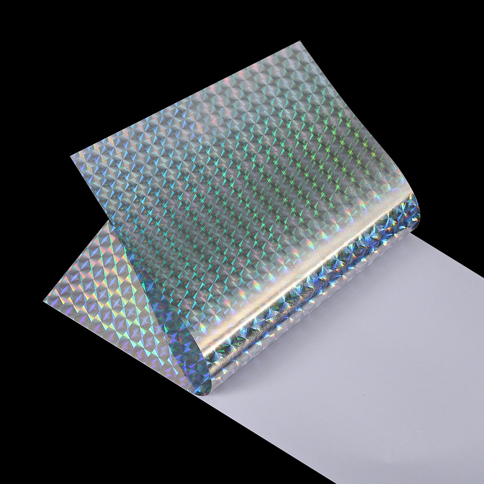 PATIKIL reflective lure stickers in Square Red color, 20 x 10 cm, PVC film