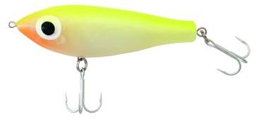 Paul Brown FB11 Fat Boy lure, pink and black back, high-visibility action for big game fish