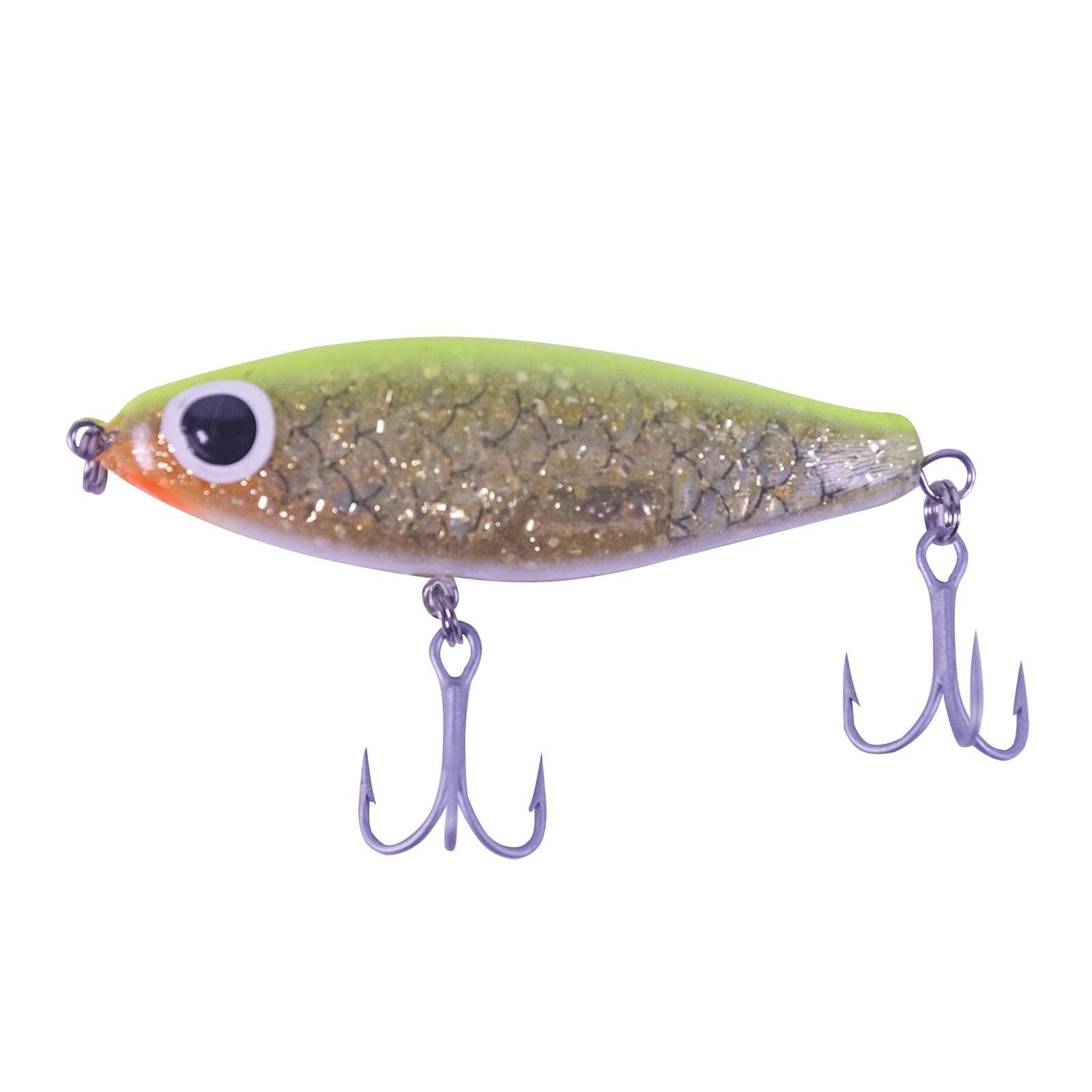 Paul Brown's SDXL91 Soft-Dine XL close-up showing chartreuse gold finish for realism and action