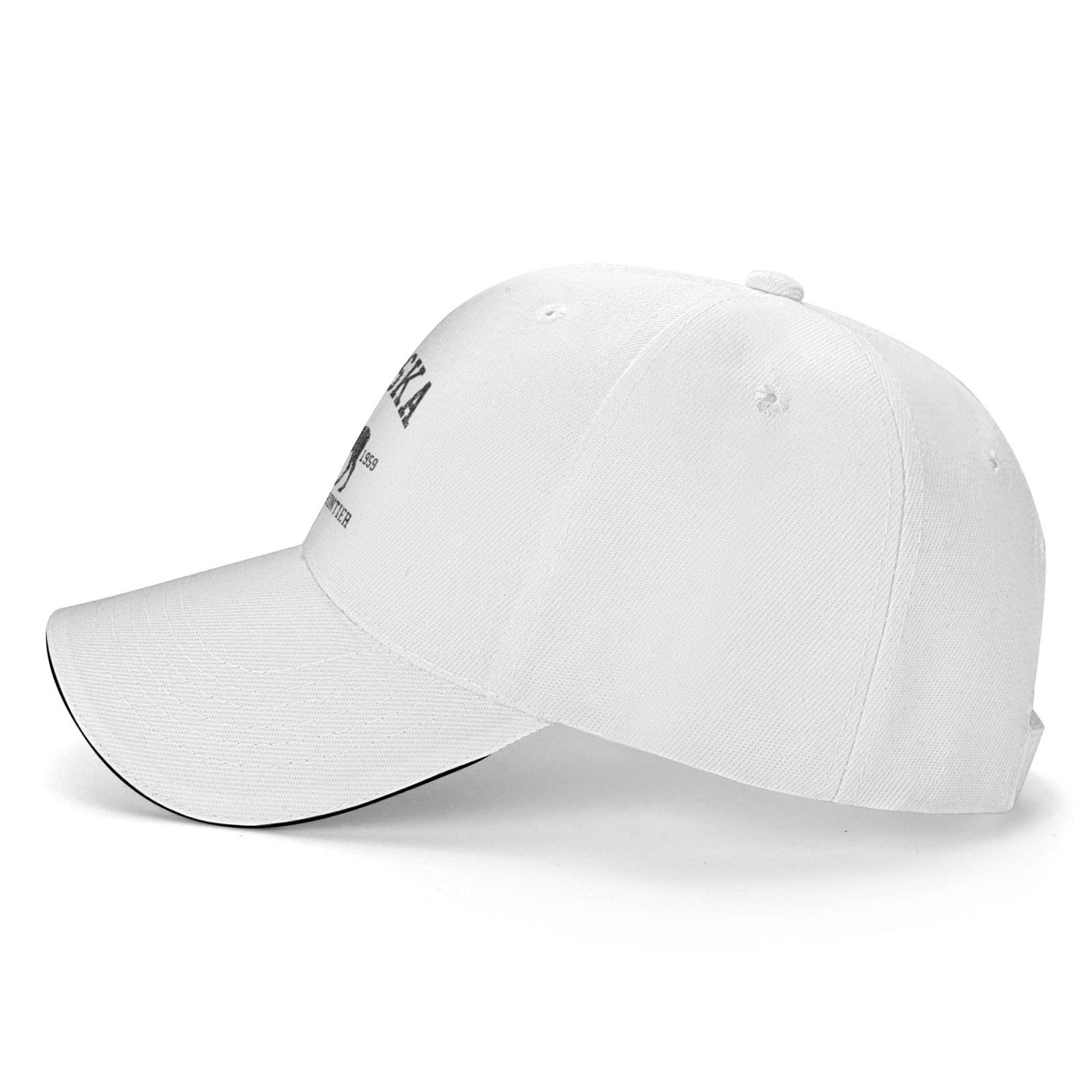 PAUPPY Alaska cap back with ponytail hole for easy wear.