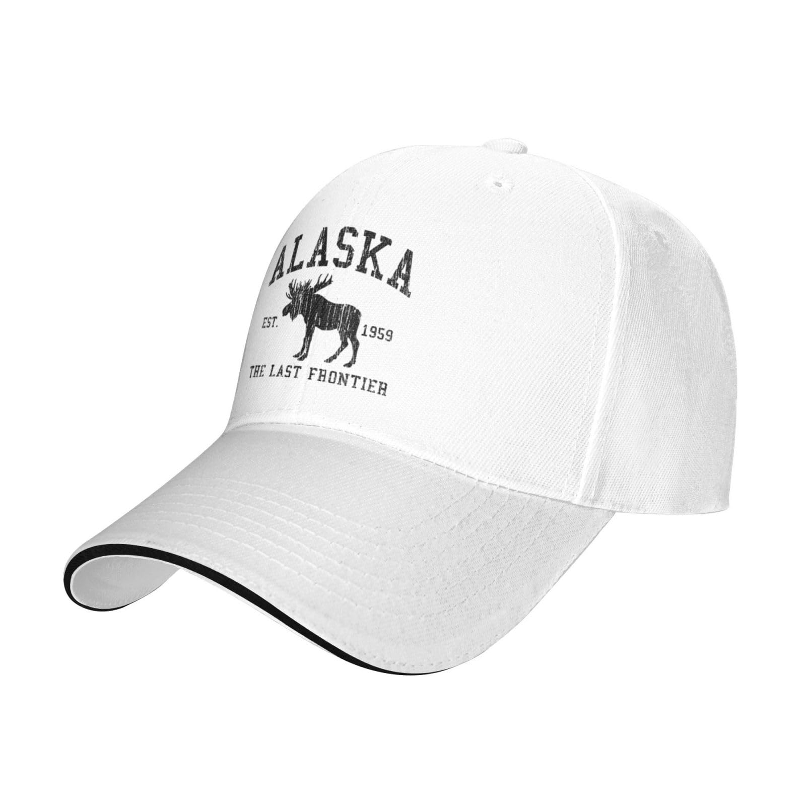 PAUPPY Alaska cap side profile showing breathable panels for hot days.