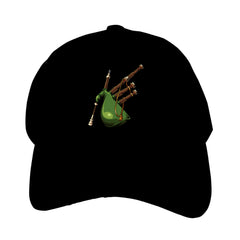 PAUPPY bagpiper quotes trucker cap offers sun protection during outdoor days