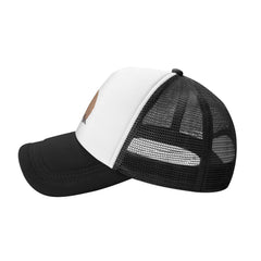 PAUPPY Cute-Capybara hat back view, ponytail-friendly design for women and teens.