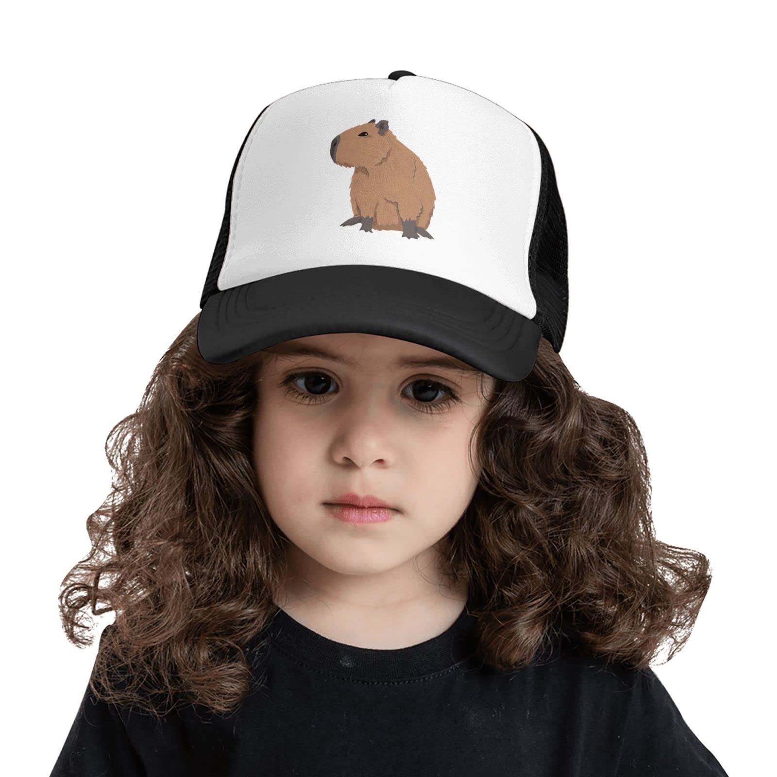 PAUPPY Cute-Capybara hat urban style, versatile unisex accessory.