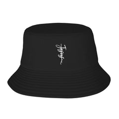 PAUPPY Jesus Christ cross hat front view for sun-friendly style