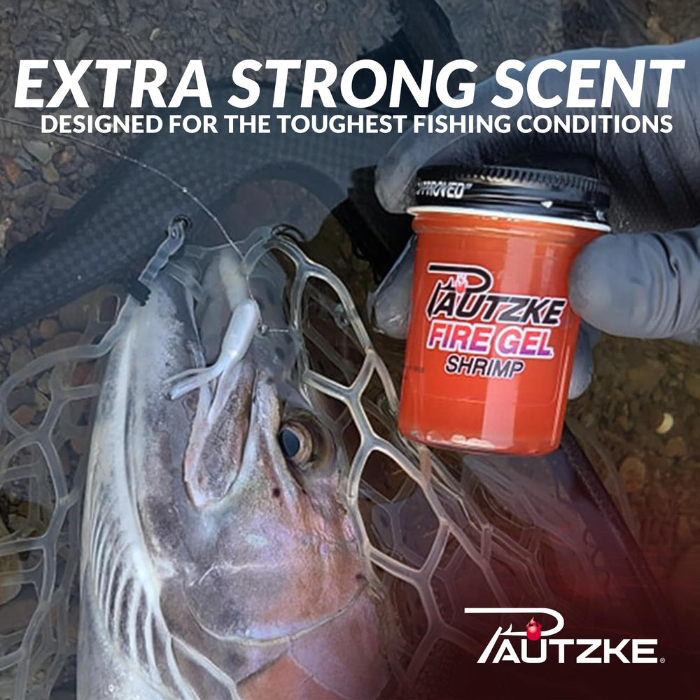 Pautzke Fire Gel Squid Scent on soft bait supports better bite signals in saltwater