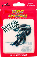 Pautzke Fire Nymph lure in Midnight Blue for versatile jigging and drop shotting