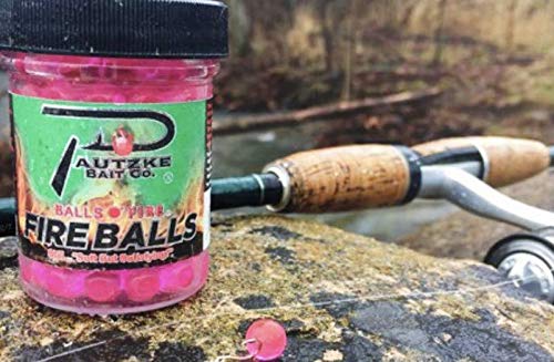 Product shot of PAUTZKE'S Fire Balls Orange/Shrimp 1.65 oz