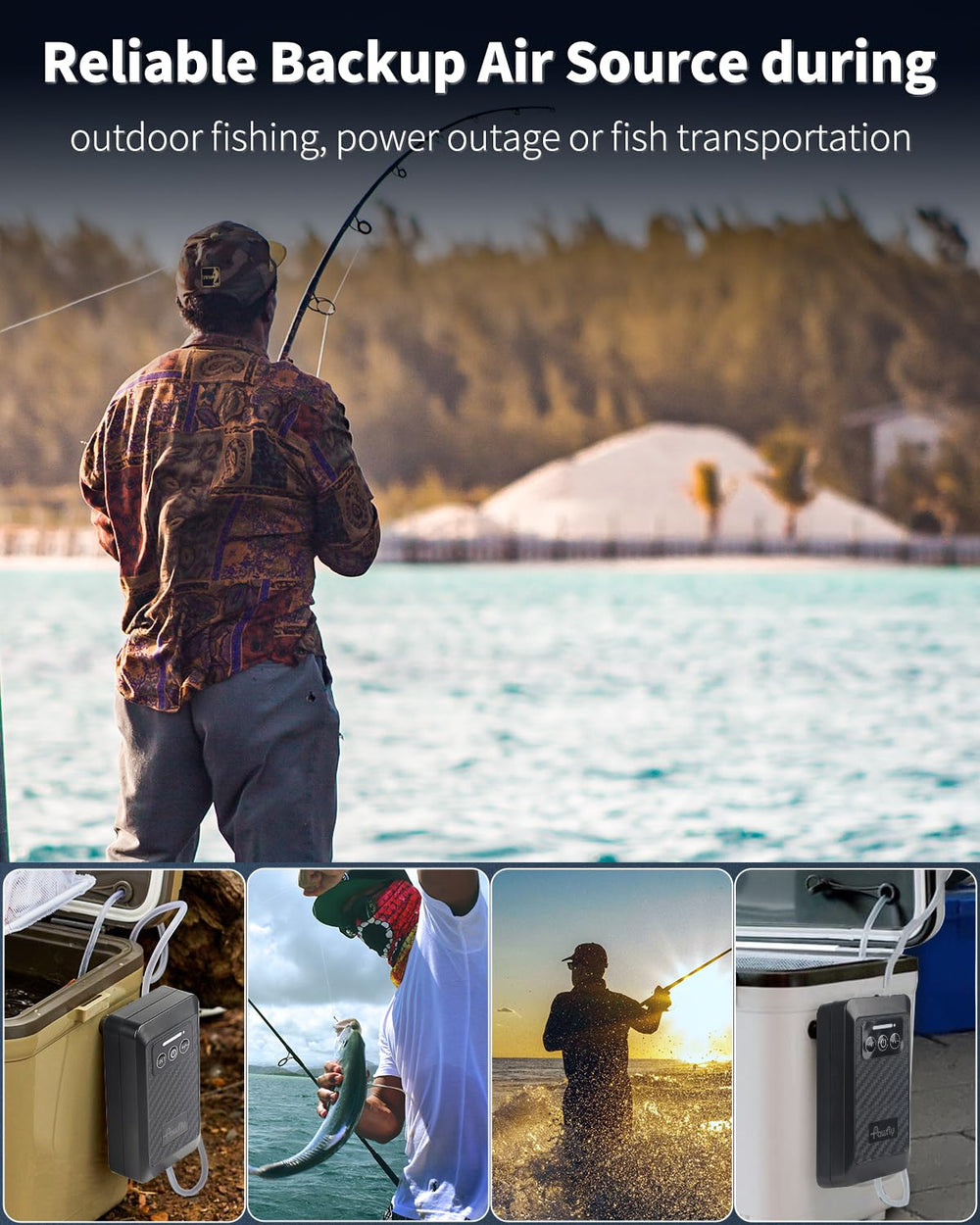 Pawfly AC/DC dual-power system provides oxygen during outages or transport