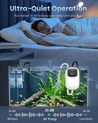 Ultra-quiet Pawfly Aerator housed in a compact casing