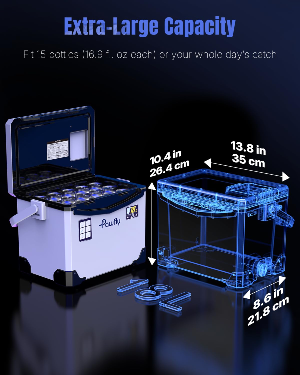 Pawfly heavy-duty PP construction withstands rough boat conditions